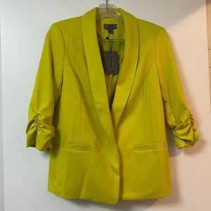 Citron green blazer